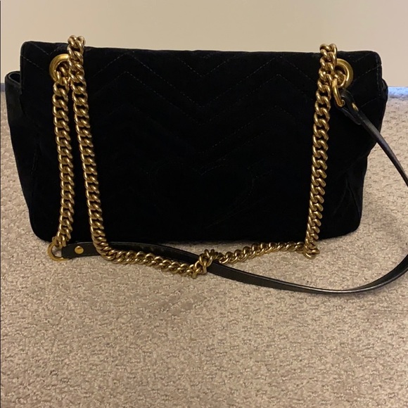 Gucci Marmont velvet handbag - Picture 3 of 14